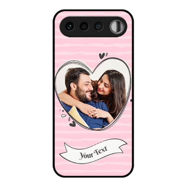 Realme 16 5G Custom Glass Phone Case - Vintage Heart Design
