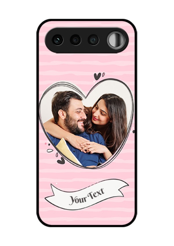 Realme 16 5G Custom Glass Phone Case - Vintage Heart Design