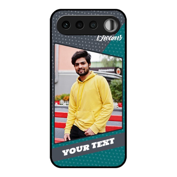 Realme 16 5G Custom Glass Phone Case - Background Pattern Design With Quote Realme 16 5G Custom Glass Phone Case - Background Pattern Design With Quote