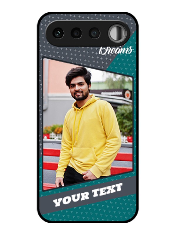 Custom Realme 16 5G Custom Glass Phone Case - Background Pattern Design With Quote