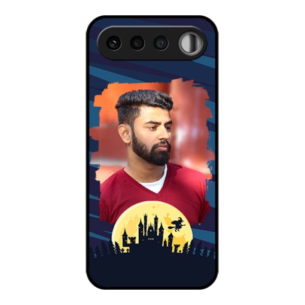 Realme 16 5G Custom Glass Phone Case - Halloween Witch Design