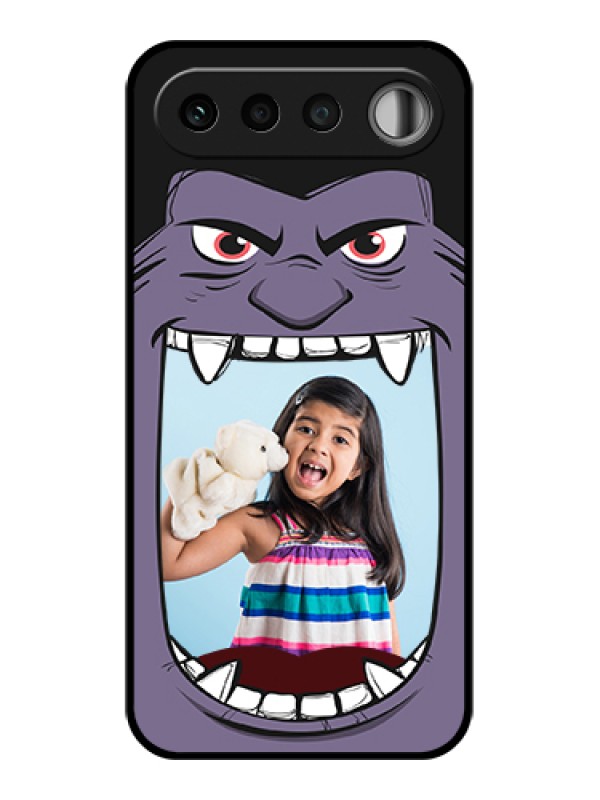 Custom Realme 16 5G Custom Glass Phone Case - Angry Monster Design