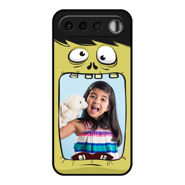 Realme 16 5G Custom Glass Phone Case - Cartoon Monster Back Case Design Realme 16 5G Custom Glass Phone Case - Cartoon Monster Back Case Design
