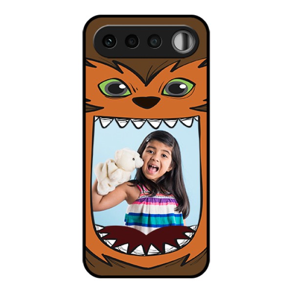 Realme 16 5G Custom Glass Phone Case - Owl Monster Back Case Design Realme 16 5G Custom Glass Phone Case - Owl Monster Back Case Design