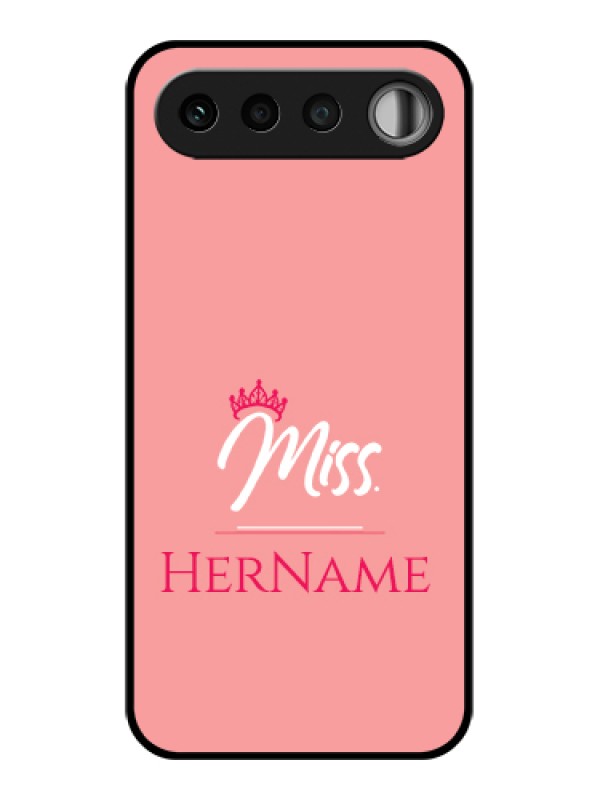 Custom Realme 16 5G Custom Glass Phone Case - Mrs With Name Design