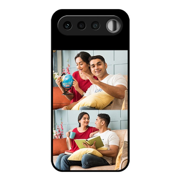Realme 16 5G Custom Glass Phone Case - 2 Images Design