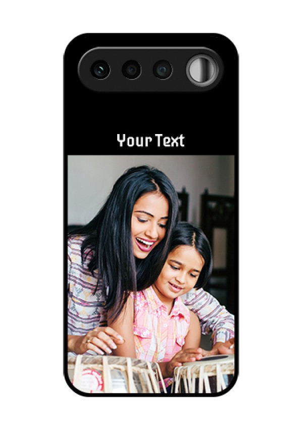 Realme 16 5G Custom Glass Phone Case - Photo With Name Design