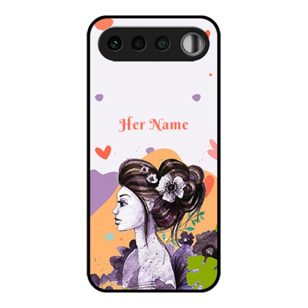 Realme 16 5G Custom Glass Phone Case - Woman And Nature Design Realme 16 5G Custom Glass Phone Case - Woman And Nature Design