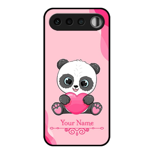 Realme 16 5G Custom Glass Phone Case - Cute Panda Design