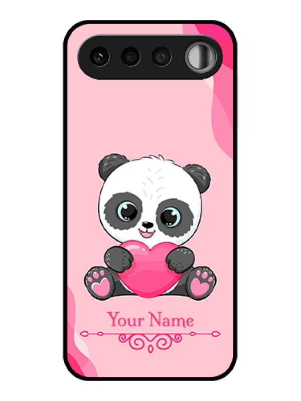 Custom Realme 16 5G Custom Glass Phone Case - Cute Panda Design