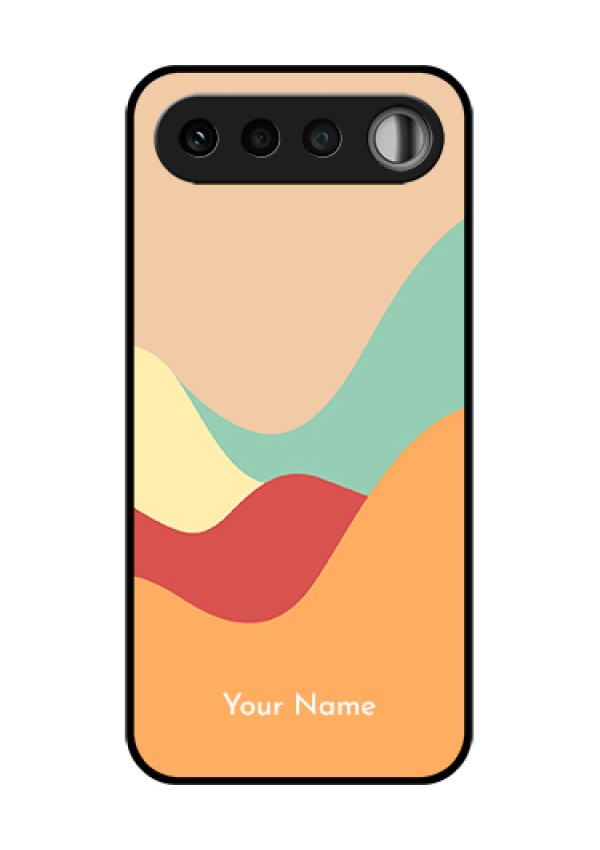 Realme 16 5G Custom Glass Phone Case - Ocean Waves Multi - Colour Design