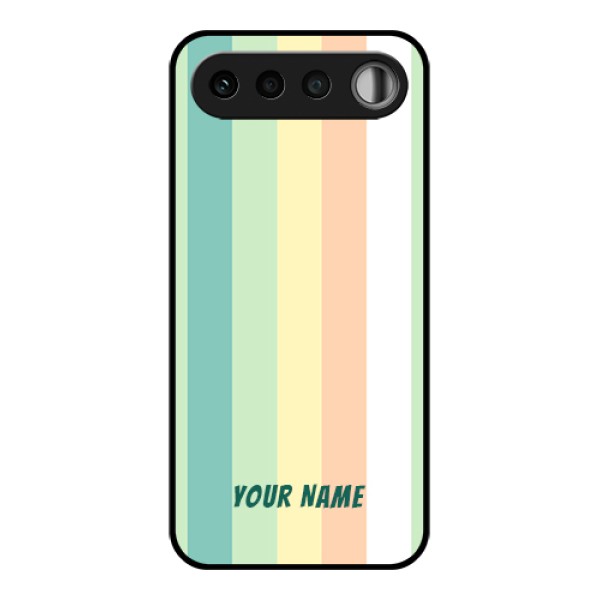 Realme 16 5G Custom Glass Phone Case - Multi - Colour Stripes Design Realme 16 5G Custom Glass Phone Case - Multi - Colour Stripes Design