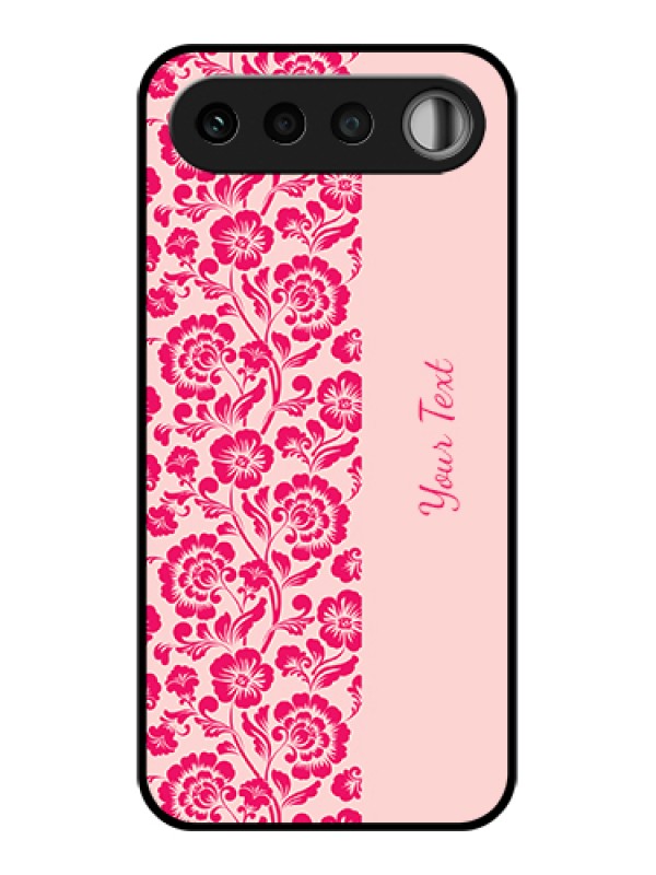 Custom Realme 16 5G Custom Glass Phone Case - Attractive Floral Pattern Design