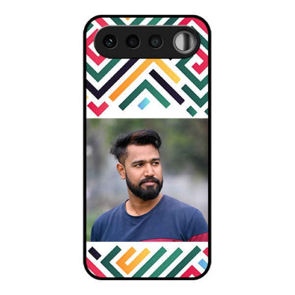 Realme 16 5G Custom Glass Phone Case - Colorful Maze Pattern Design Realme 16 5G Custom Glass Phone Case - Colorful Maze Pattern Design