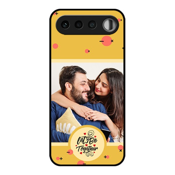 Realme 16 5G Custom Glass Phone Case - Lets Be Together Design Realme 16 5G Custom Glass Phone Case - Lets Be Together Design