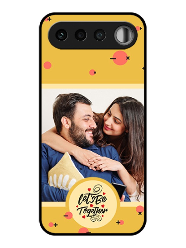 Custom Realme 16 5G Custom Glass Phone Case - Lets Be Together Design