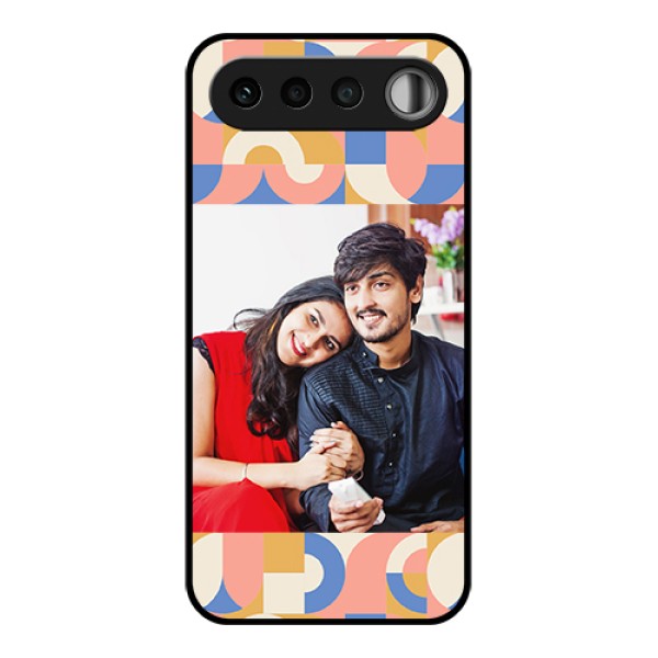 Realme 16 5G Custom Glass Phone Case - Semi - Circle Maze Pattern Design Realme 16 5G Custom Glass Phone Case - Semi - Circle Maze Pattern Design
