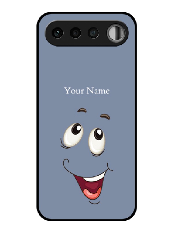 Custom Realme 16 5G Custom Glass Phone Case - Laughing Cartoon Face Design