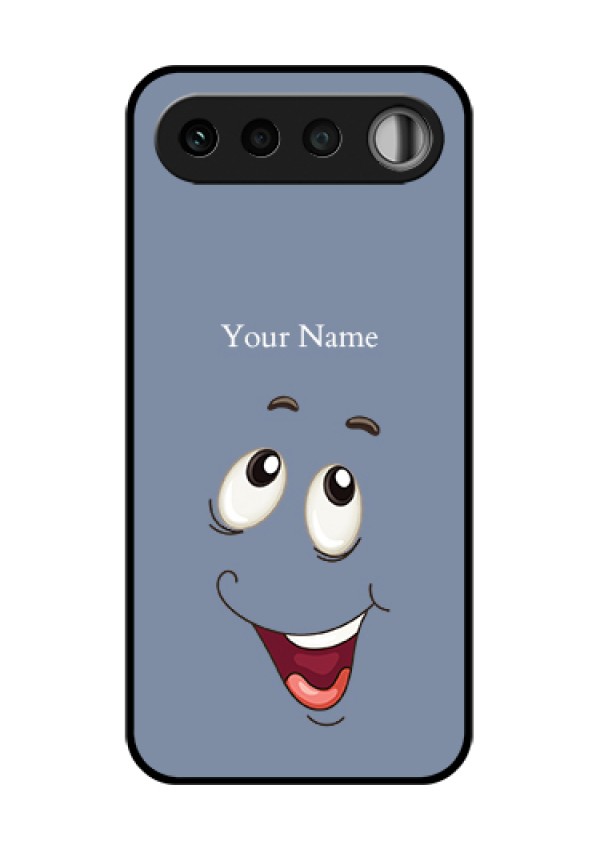 Realme 16 5G Custom Glass Phone Case - Laughing Cartoon Face Design