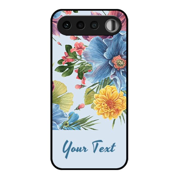 Realme 16 5G Custom Glass Phone Case - Stunning Watercolored Flowers Painting Design Realme 16 5G Custom Glass Phone Case - Stunning Watercolored Flowers Painting Design