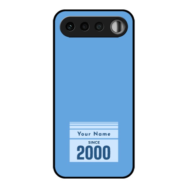 Realme 16 5G Custom Glass Phone Case - Custom Year Of Birth Design Realme 16 5G Custom Glass Phone Case - Custom Year Of Birth Design