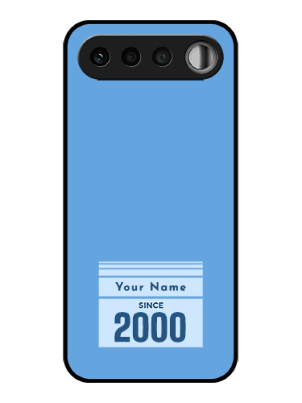 Custom Realme 16 5G Custom Glass Phone Case - Custom Year Of Birth Design
