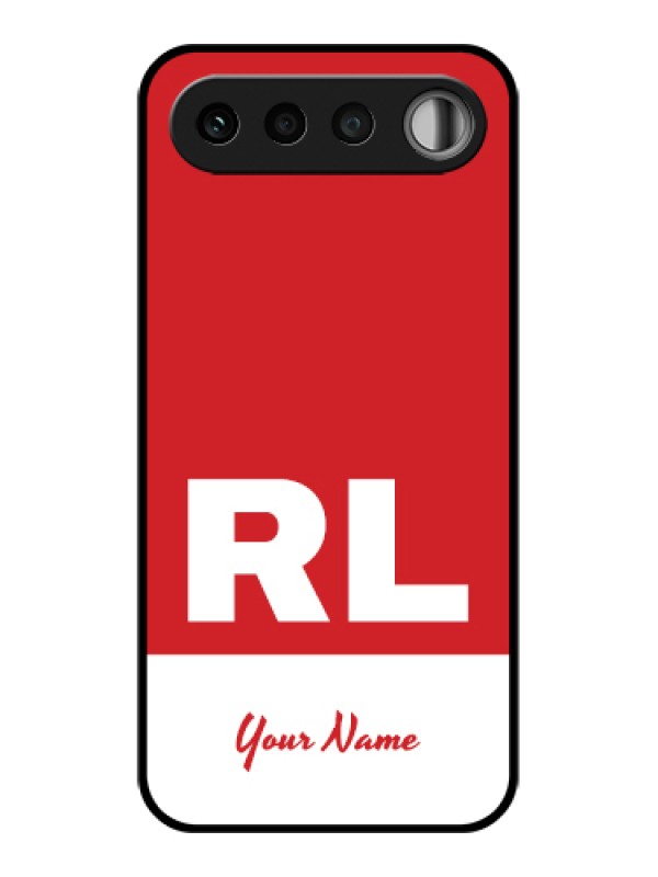 Custom Realme 16 5G Custom Glass Phone Case - Dual Tone Custom Text Design