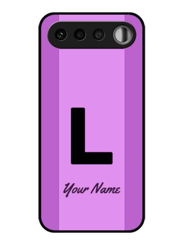 Custom Realme 16 5G Custom Glass Phone Case - Tricolor Custom Text Design