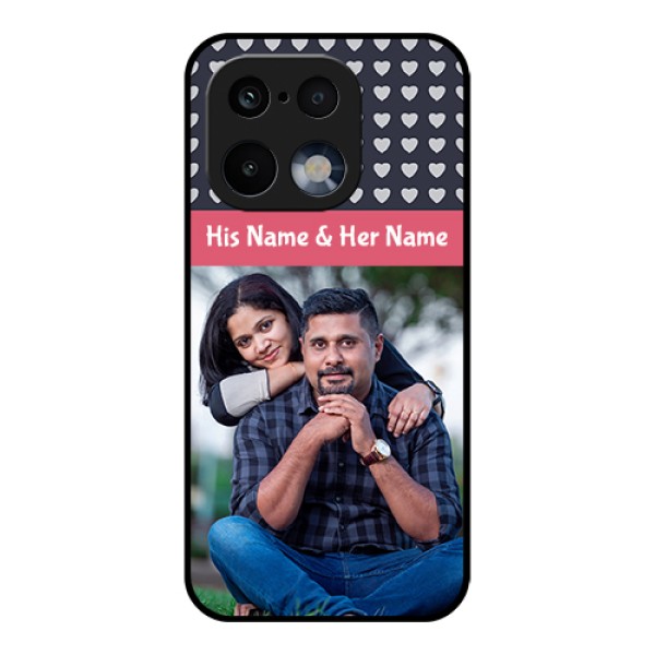 Realme 16 Pro 5G Custom Glass Phone Case - Love Symbols Design