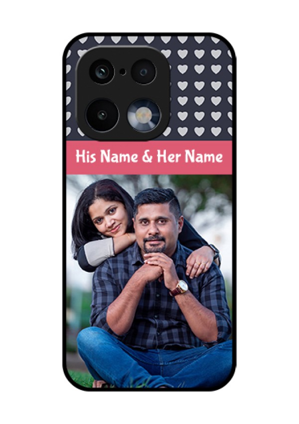 Realme 16 Pro 5G Custom Glass Phone Case - Love Symbols Design