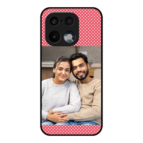 Realme 16 Pro 5G Custom Glass Phone Case - White Dotted Design
