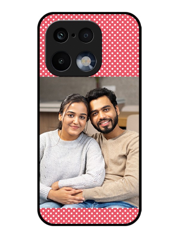 Custom Realme 16 Pro 5G Custom Glass Phone Case - White Dotted Design