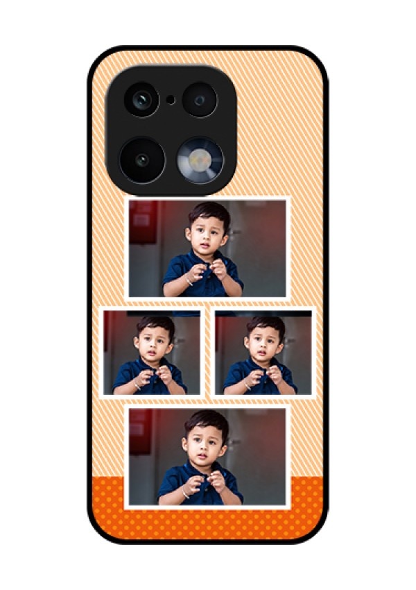 Realme 16 Pro 5G Custom Glass Phone Case - Bulk Photos Upload Design