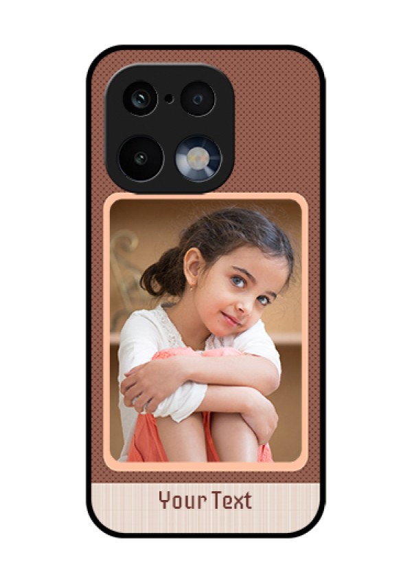 Realme 16 Pro 5G Custom Glass Phone Case - Simple Pic Upload Design