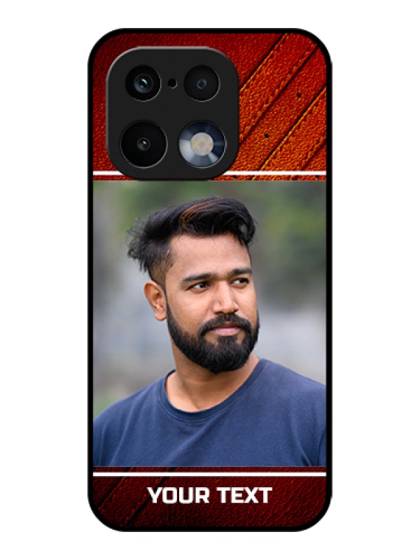 Custom Realme 16 Pro 5G Custom Glass Phone Case - Leather Phone Case Design