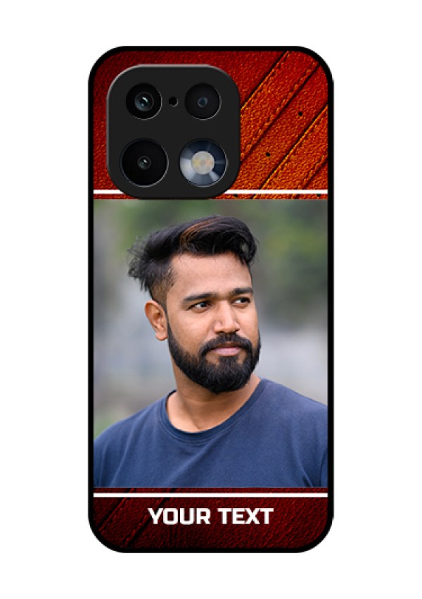Realme 16 Pro 5G Custom Glass Phone Case - Leather Phone Case Design