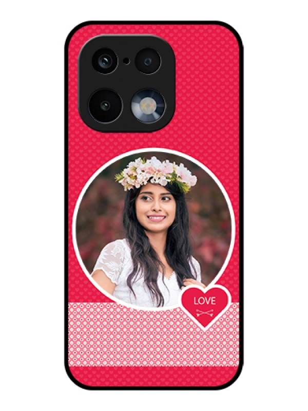 Custom Realme 16 Pro 5G Custom Glass Phone Case - Pink Color Pattern Design