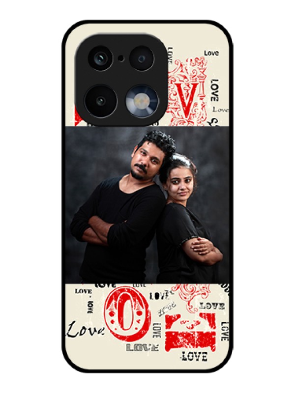 Custom Realme 16 Pro 5G Custom Glass Phone Case - Trendy Love Design Case