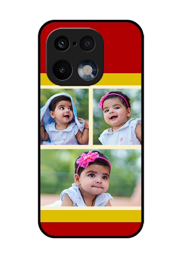 Realme 16 Pro 5G Custom Glass Phone Case - Multiple Pic Upload Design