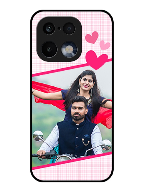 Custom Realme 16 Pro 5G Custom Glass Phone Case - Love Shape Heart Design