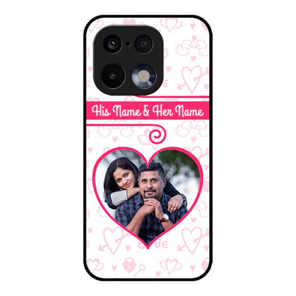 Realme 16 Pro 5G Custom Glass Phone Case - Heart Shape Love Design Realme 16 Pro 5G Custom Glass Phone Case - Heart Shape Love Design