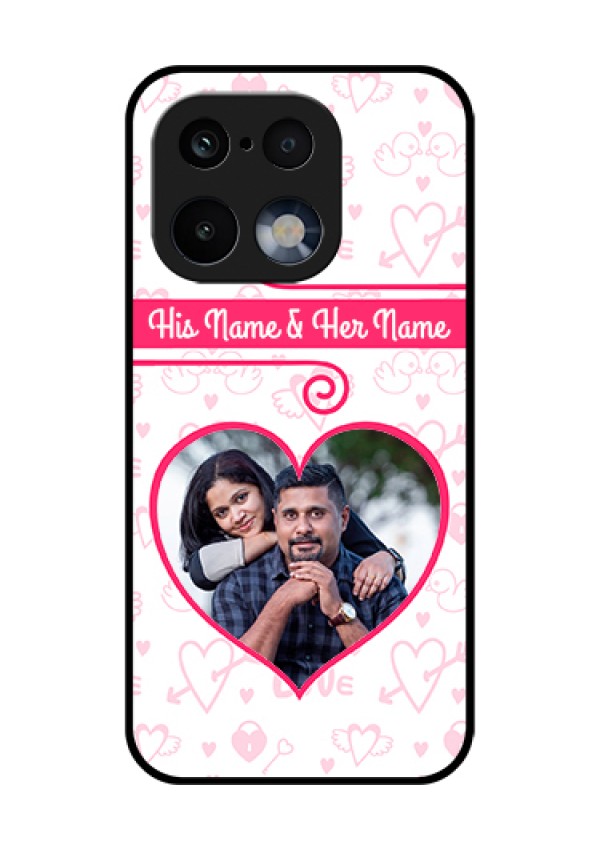 Realme 16 Pro 5G Custom Glass Phone Case - Heart Shape Love Design