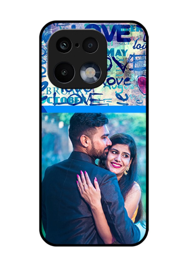 Realme 16 Pro 5G Custom Glass Phone Case - Colorful Love Design