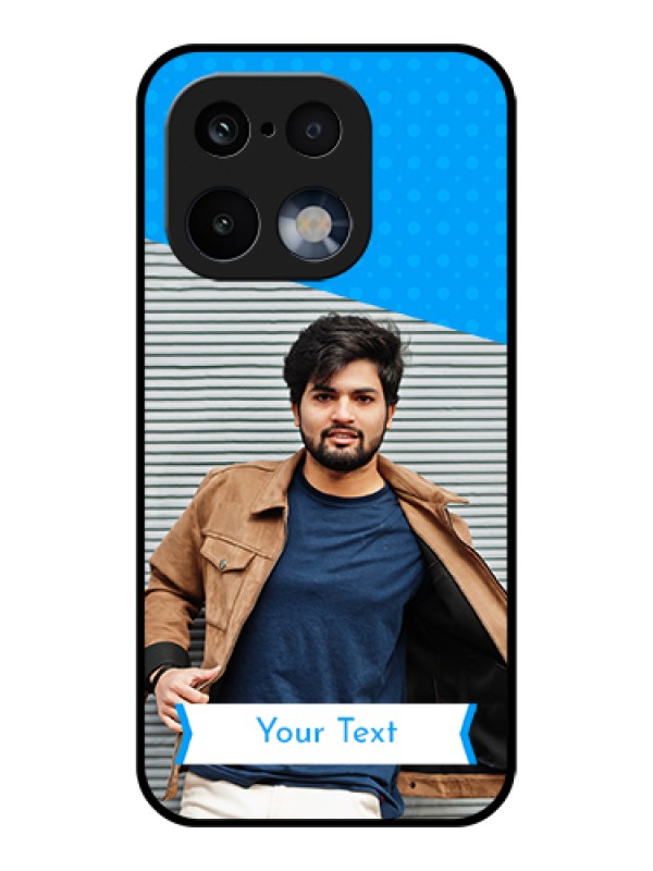 Custom Realme 16 Pro 5G Custom Glass Phone Case - Simple Blue Color Design