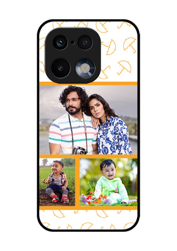 Realme 16 Pro 5G Custom Glass Phone Case - Yellow Pattern Design