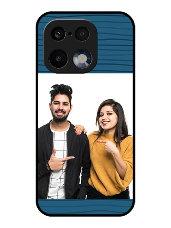 Custom Realme 16 Pro 5G Custom Glass Phone Case - Blue Pattern Cover Design