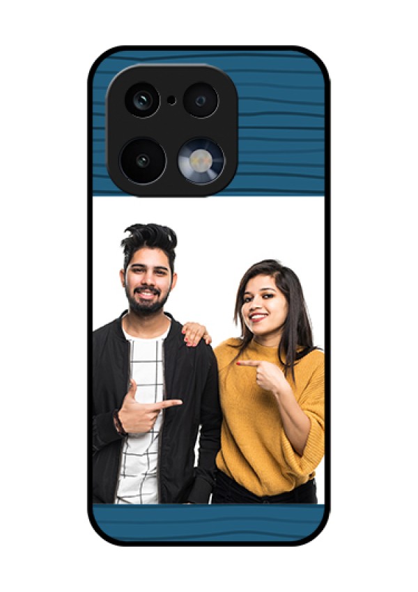 Realme 16 Pro 5G Custom Glass Phone Case - Blue Pattern Cover Design