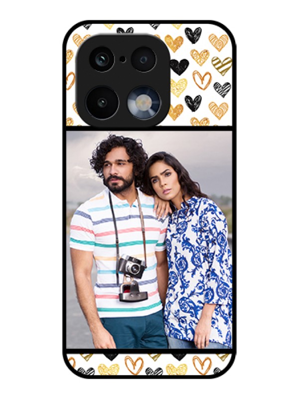 Custom Realme 16 Pro 5G Custom Glass Phone Case - Love Symbol Design