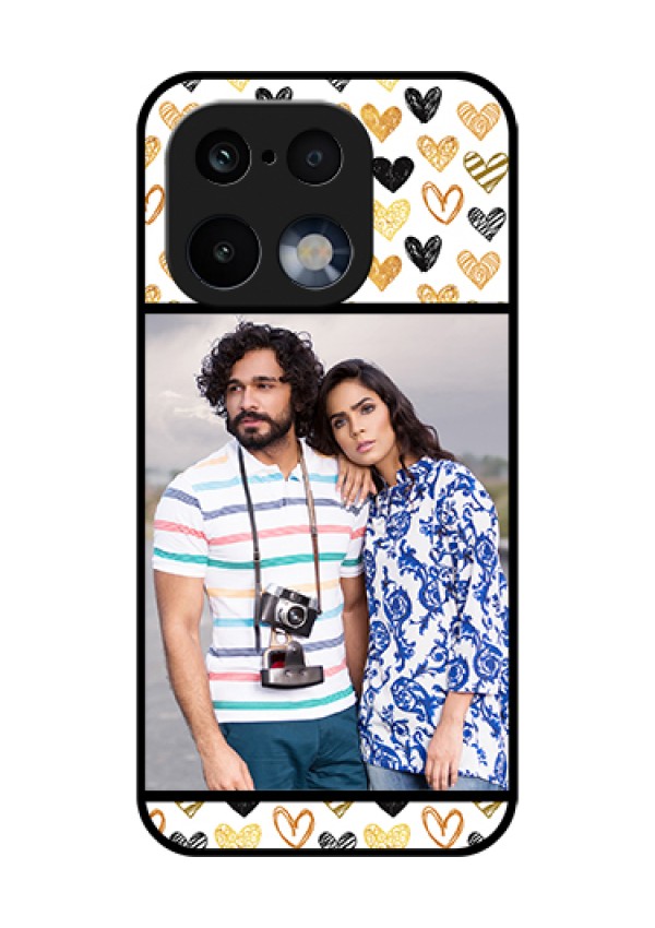 Realme 16 Pro 5G Custom Glass Phone Case - Love Symbol Design