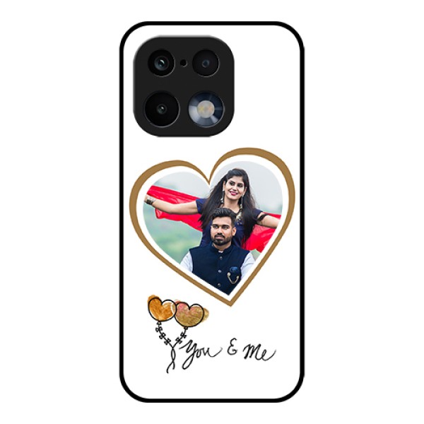 Realme 16 Pro 5G Custom Glass Phone Case - You & Me Design